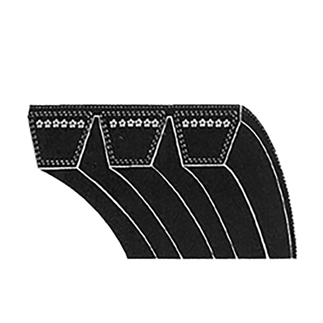 A118/02 Classical Wrapped Banded Belt Fits Universal Applications 1/2 x 120in