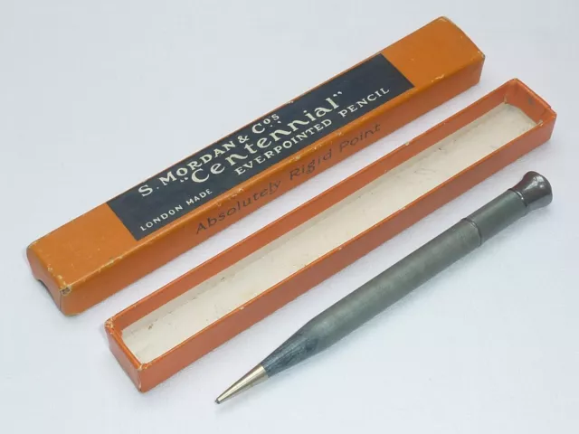 Vintage Sampson Mordan & Co Centennial Everpointed Pencil In Original Box