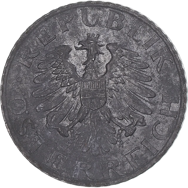 [#1342269] Coin, Austria, 5 Groschen, 1968
