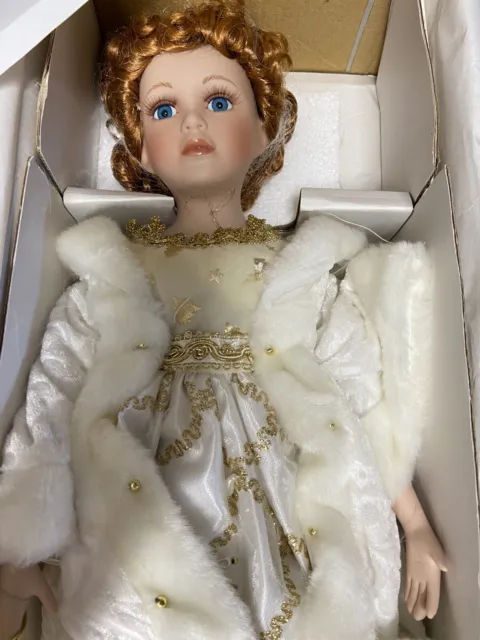 2005 Angel Porcelain Doll in box- Heritage Signature Collections Item 80025 18" 3