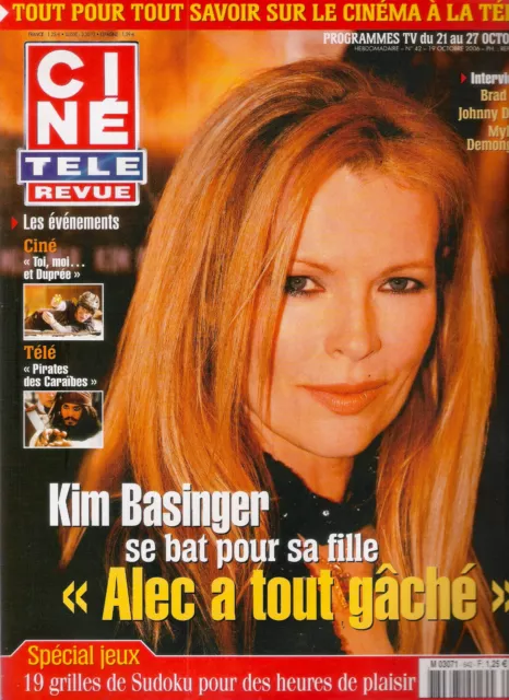 Ciné Télé Revue n° 42 (2006) - Kim Basinger