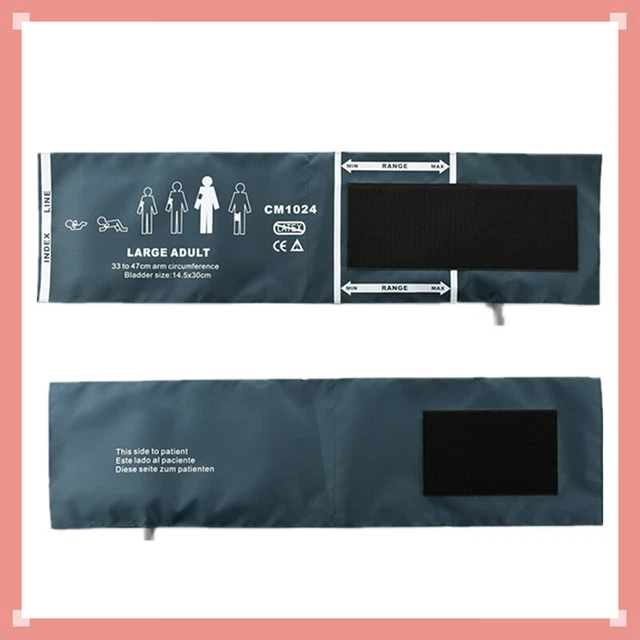 US Medical Durable Nylon material One-tube Large Adult Blood Pressure Bag Cuff