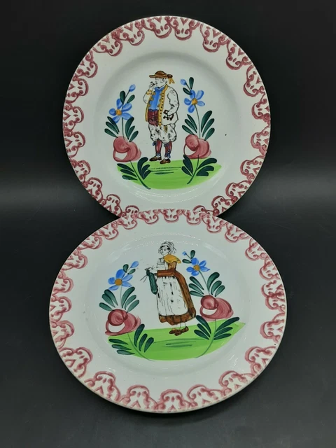 Ancienne Assiette Décorative Saint Amand Et Hamage - Modern Style - Collection