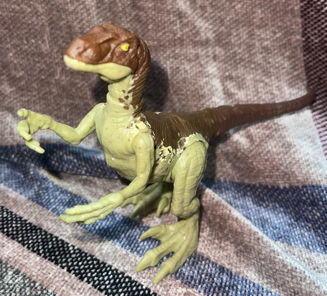 JURASSIC WORLD Velociraptor Dinosaur Fierce Force Action Figure ...