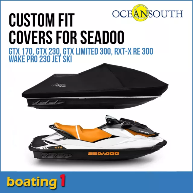 Oceansouth Custom Fit Covers for Seadoo GTX, GTX LIMITED, RXT, WAKE PRO JetSki