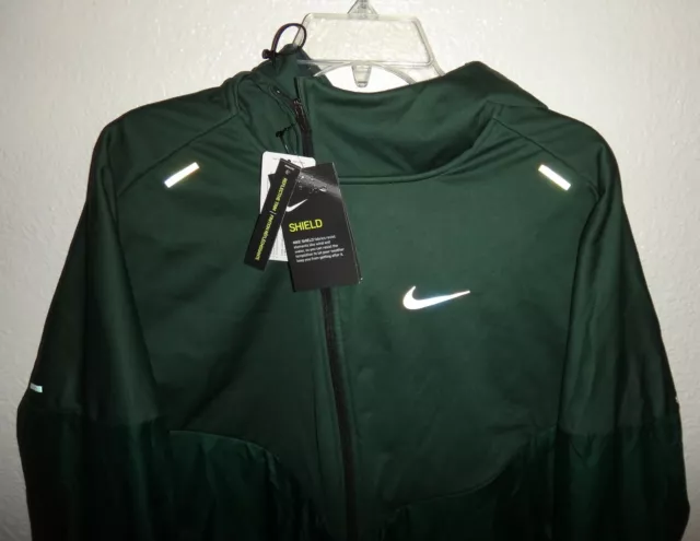 Nwt Mens L Nike Sphere Shieldrunner Shield Water Wind Resistant Running Jacket 3