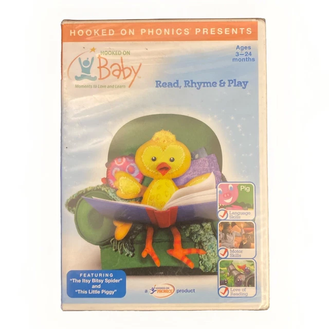 HOOKED ON BABY Read Rhyme & Play DVD Hooked On Phonics Ages
