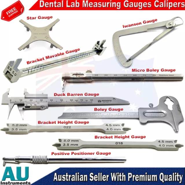 Dental Laboratory Gauge Boley Bracket Positioning Measuring Height Gauge Caliper