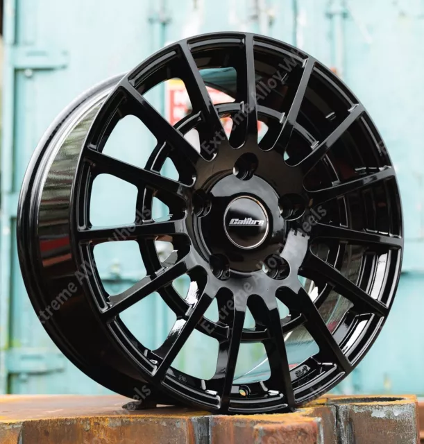 18" Black T-Sport Alloy Wheels Fit Ford Grand C Max Edge Focus Kuga Mondeo 5x108