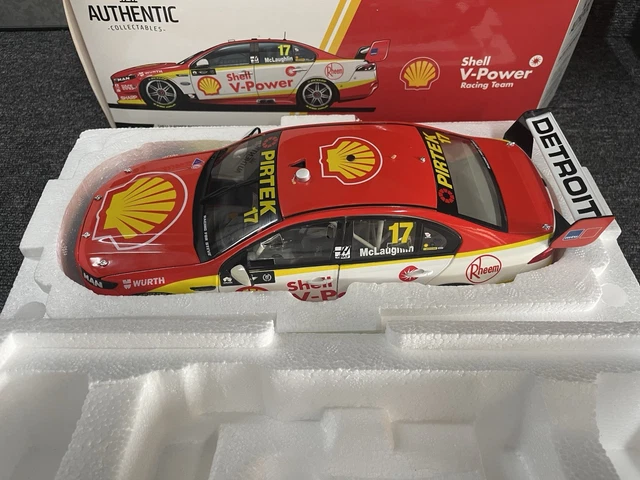 Shell Racing Toyota 1:18 FORD FALCON FG X Shell Racing DJR Scott Mclaughlin 2018 ...