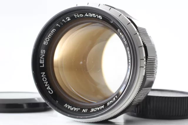 [Exc+5] Canon 50mm F/1.2 LTM L39 Leica Screw Mount Rangefinder Lens From JAPAN