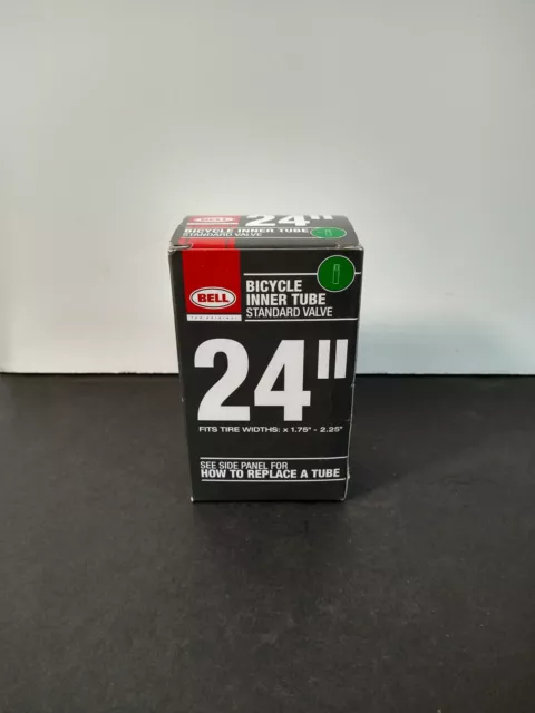 BELL 24" UNIVERSAL BICYCLE BIKE INNER TUBE Standard Schrader Valve x1.75-2.25"