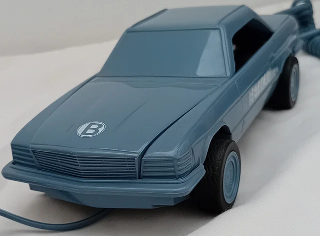 BETACAR NOVELTY TELEPHONE Car shaped 1980s Betacom Push Button Mercedes ...