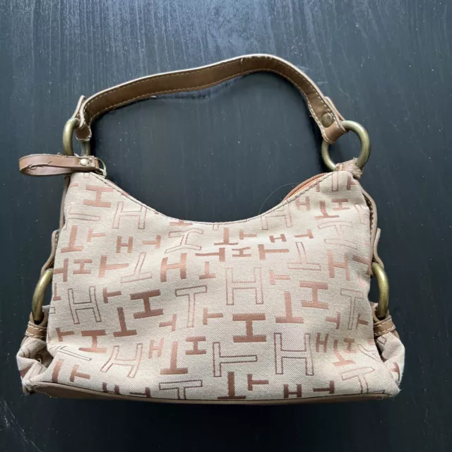 Tommy Hilfiger tan mini shoulder bag