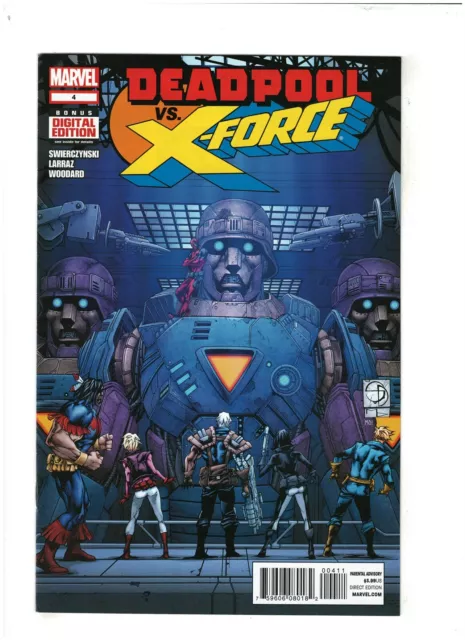 Deadpool vs. X-Force #4 VF+ 8.5 Marvel Comics Cable & Domino 2014