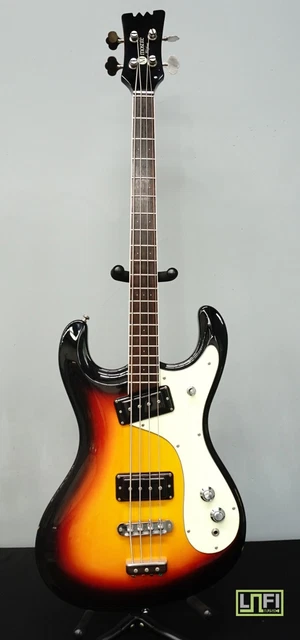 Mosrite Of California 65' Reissue Electric Bass Guitar - Kurokumo Made In Japan Mosrite Of California 65' Reissue Electric Bass Guitar - Kurokumo Made In Japan