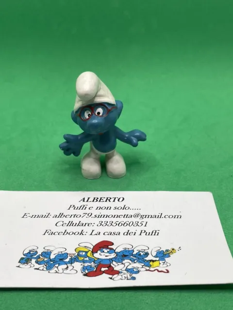 Puffi Smurfs Puffo Quattrocchi 20006 Occhiali Rossi