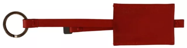 Kostum National Herren Leder Logo Schlusselanhanger Schlusselanhanger In Rot