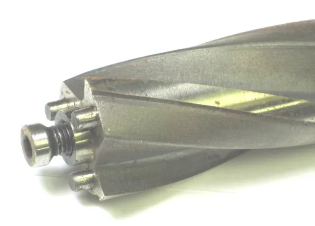 1-1/16" New 3 Flute Replaceable Tip Core Drill Bit Tool Cutter Holder Metcut USA