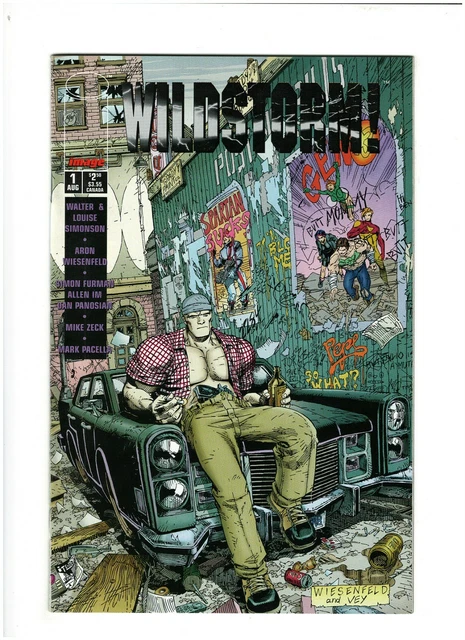 Wildstorm! #1 NM- 9.2 Image Comics 1995 Walt Simonson Deathblow, Gen 13