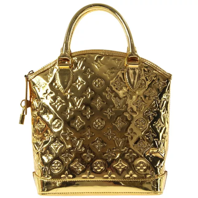 Louis Vuitton Papillon Handbag Purse Dore Monogram Miroir M95270