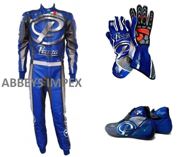 Go Kart Racing Suit CIK FIA level 2 approved kart Suit, Shoes, Gloves with gifts