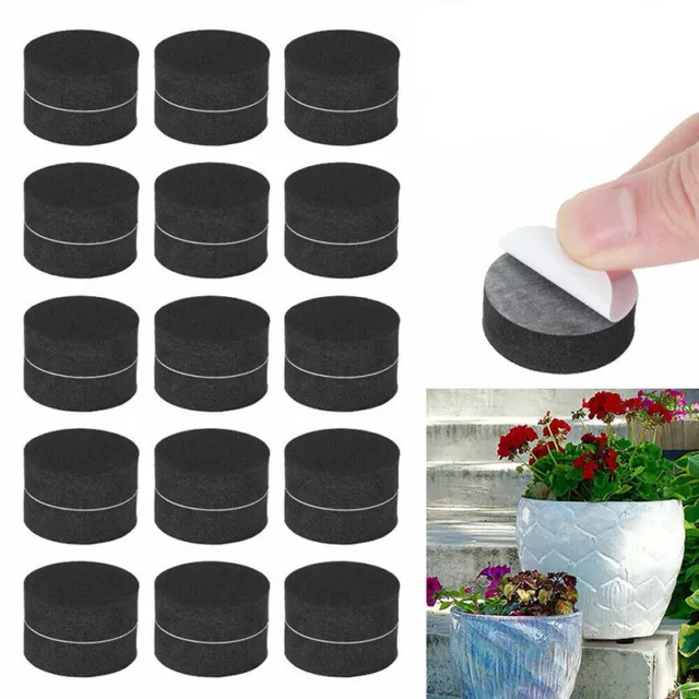 48Pc Invisible Low Profile Flower Pot Feet Garden Plant Pot Feet Risers Non-slEC