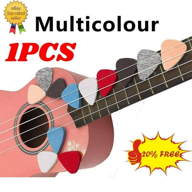 1xUkulele Pick Wool Felt Electric Guitar Pick Finger Ukulele Picks