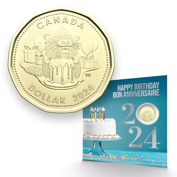 2024 Canada Birthday Gift Set of Coins