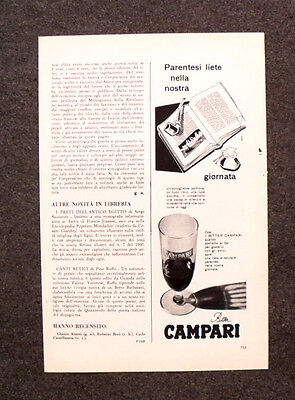 [GCG] M758 - Advertising Pubblicità - 1961 - BITTER CAMPARI