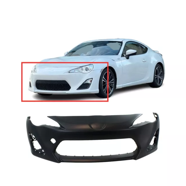 FRONT BUMPER COVER for 2013-2016 Scion FR-S Coupe w/Fog Lamp Holes