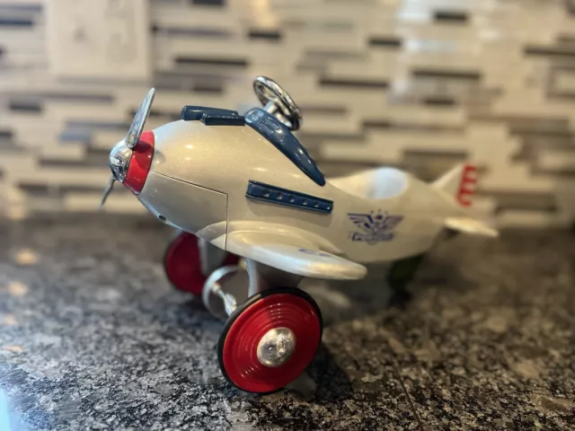 Pursuit Plane Pedal Car 1:3 Scale limited Edition Die Cast Metal 1993 Xonex