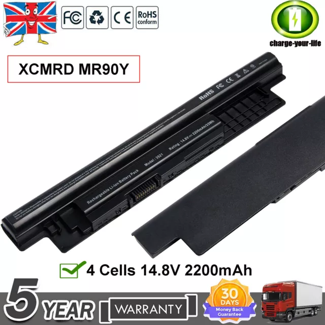 Mr90Y Battery For Dell Inspiron 15 3521 3537 17 3721 3737 15R 5521 5537 Xcmrd