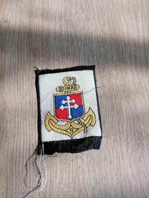 insigne écusson patch Armée Française 9ème DIVISION D’INFANTERIE DE MARINE