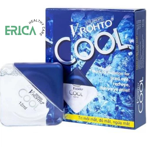 2 scatole V Rohto Cool Eye Drops - Sollievo dalla secchezza, Anti occhi...