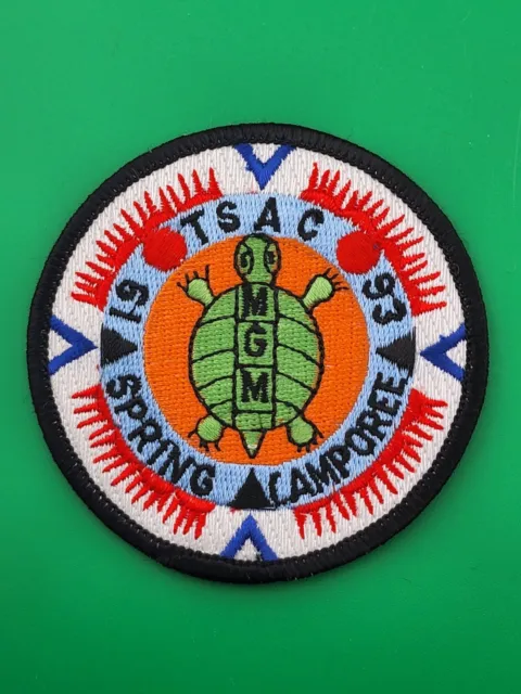 TSAC 1993 Spring Camporee Patch BSA Boy Scouts Of America NEW