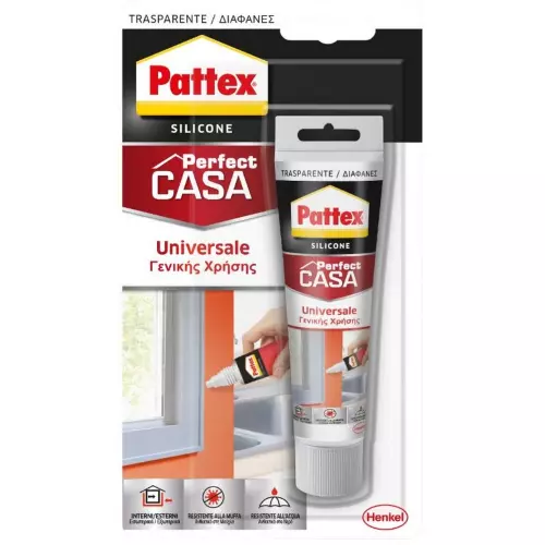 Pattex Sista silicone universale trasparente 50 ml sigillante acetico