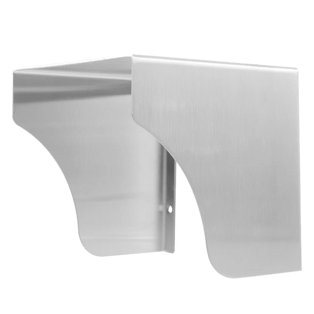 Parafango porta outdoor, 125 mm, parapioggia per distributori automatici presenti,