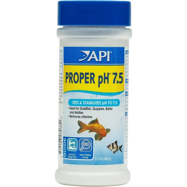 API Proper pH 7.5 Aquarium Freshwater Stabilizer 260 g