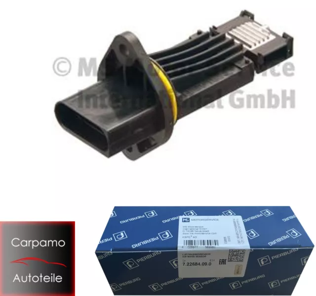 PIERBURG Luftmassenmesser 722684090 LMM Sensor 7.22684.09.0 MERCEDES BMW