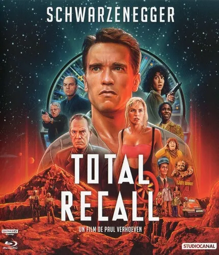 Total Recall (Arnold Schwarzenegger)- Blu-ray Neuf sous Blister