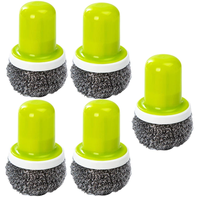 5 pz pennello detergente palla da cucina accessori spugna