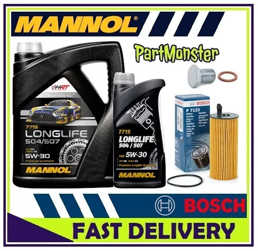 MANNOL Longlife 504/507 5W-30 7715 - Mannol America