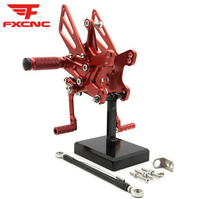 For NINJA ZX10R 2011-2020 CNC Rearset Footpeg Foot Peg Pedals Shift Motorcycle