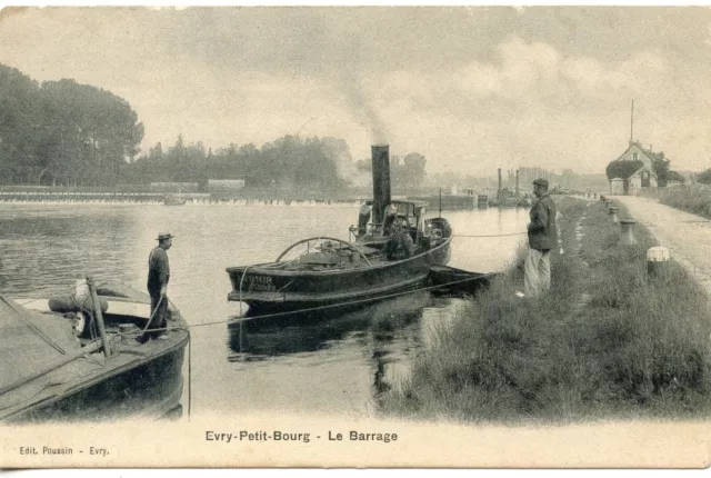 Carte Postale // Evry Petit Bourg Le Barrage
