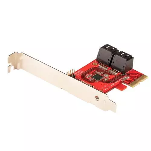 StarTech 4P6G-PCIE-SATA-CARD SATA PCIe Card - 4 Port PCIe SATA Expansion Card -