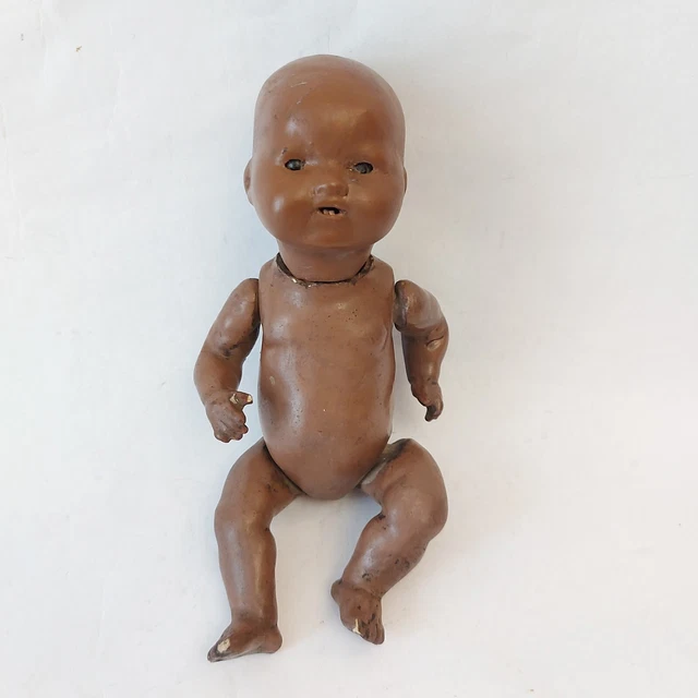 Poupée Ancienne Armand Marseille 351/2k – Dream Baby – Taille 25-26 Cm – Années 1930