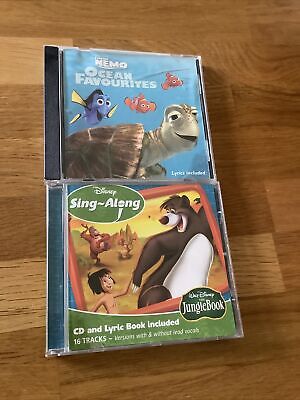 DISNEY THE JUNGLE Book Singalong And Finding Nemo Ocean Favourites CD’s ...