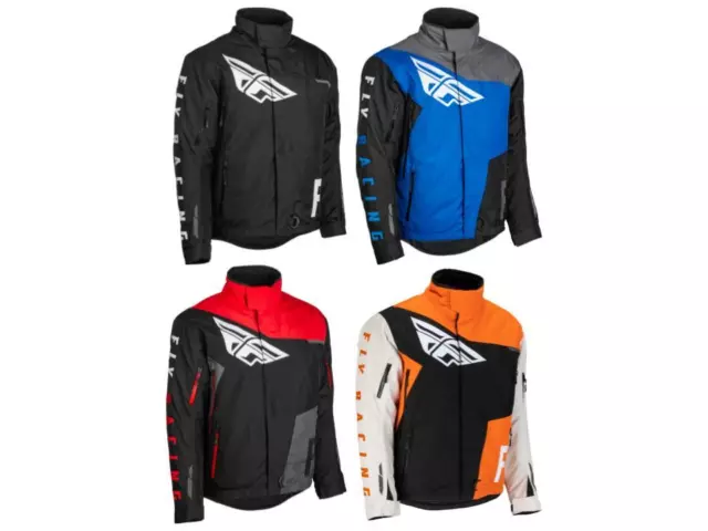 Fly Racing Snx Pro Jacket Snowmobile Waterproof Winter Snocross Hydraguard Snow