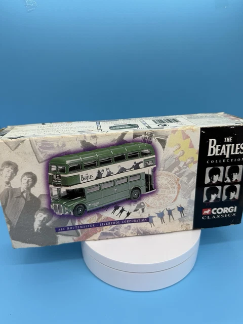 CORGI THE BEATLES Collection 35006 AEC Routemaster Bus Liverpool ...